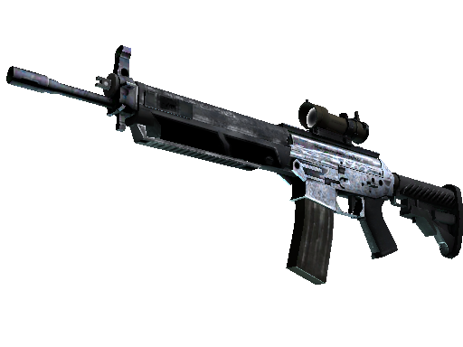 SG 553 | Damascus Steel (Factory New)