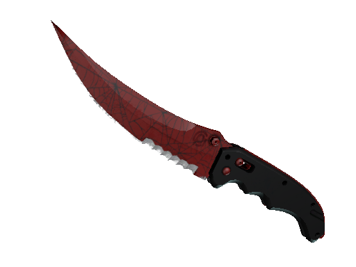 ★ StatTrak™ Flip Knife | Crimson Web (Factory New)