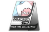 Silver Columbus 2016 Pick’Em Trophy