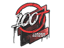 Sealed Graffiti | 100 Thieves | Boston 2018