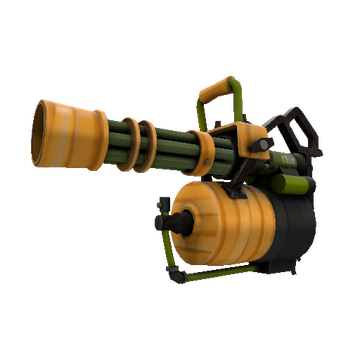 Pumpkin Patch Minigun TF2 Skin Preview