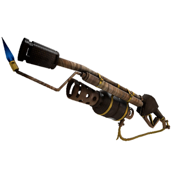 Nutcracker Flame Thrower TF2 Skin Preview