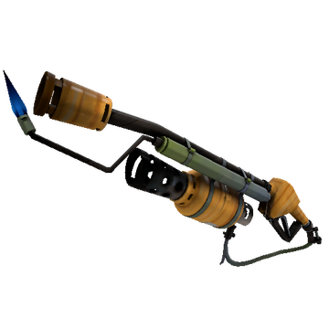 Pumpkin Patch Flame Thrower TF2 Skin Preview