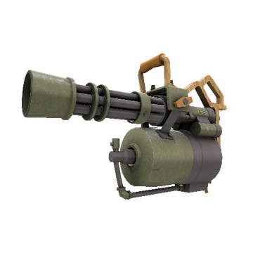 Antique Annihilator Minigun TF2 Skin Preview