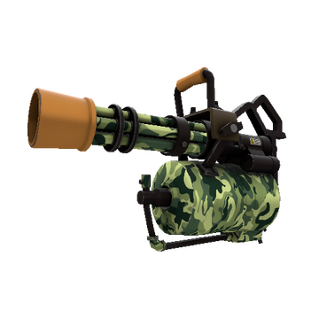 King of the Jungle Minigun TF2 Skin Preview