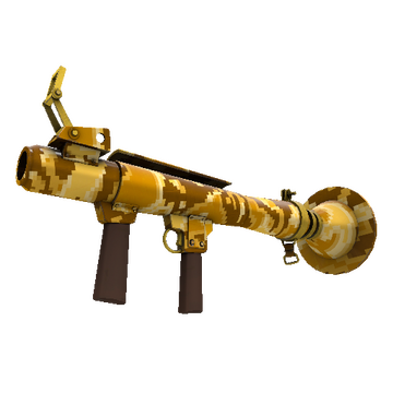 Sand Cannon Rocket Launcher TF2 Skin Preview