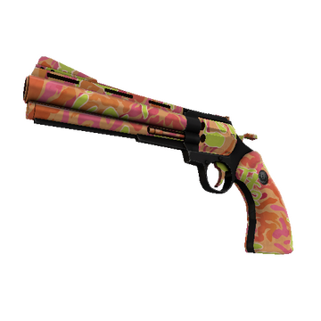 Psychedelic Slugger Revolver TF2 Skin Preview