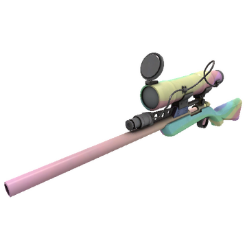 Rainbow Sniper Rifle TF2 Skin Preview