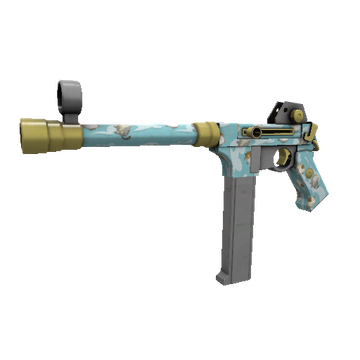 Blue Mew SMG TF2 Skin Preview