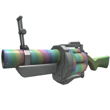 Rainbow Grenade Launcher TF2 Skin Preview