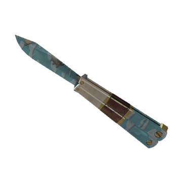 Blue Mew Knife TF2 Skin Preview