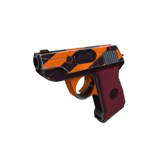 Pumpkin Plastered Pistol