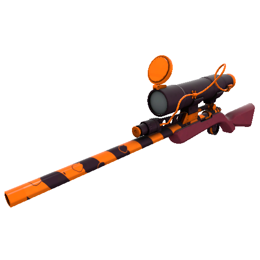 Pumpkin Plastered Sniper Rifle
