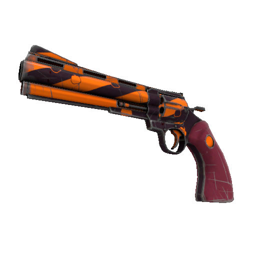 Pumpkin Plastered Revolver image