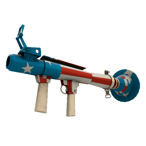Freedom Wrapped Rocket Launcher