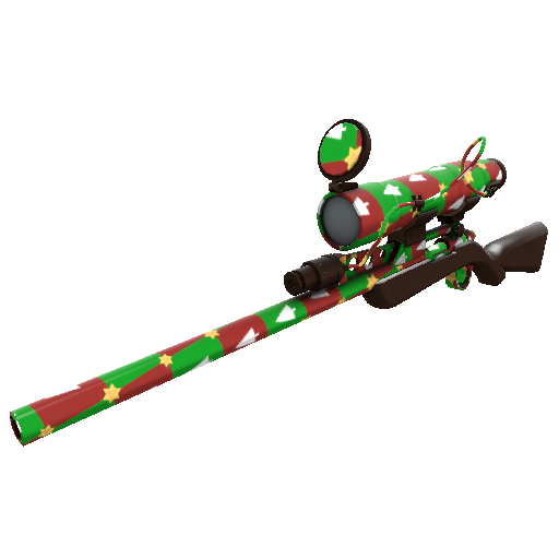 Gifting Manns Wrapping Paper Sniper Rifle