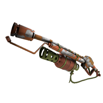 Earth, Sky and Fire Flame Thrower TF2 Skin Preview