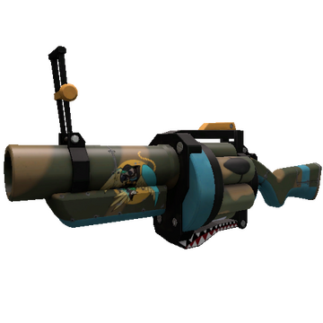Warhawk Grenade Launcher TF2 Skin Preview