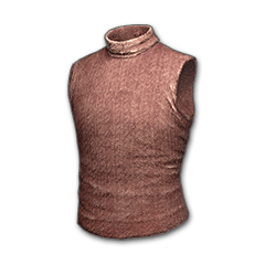 Sleeveless Turtleneck (Red)