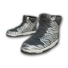 White Tiger Hi-top Sneakers