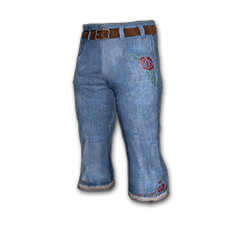 Denim Bootcut Pants