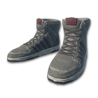 Hi-top Trainers (Brown)