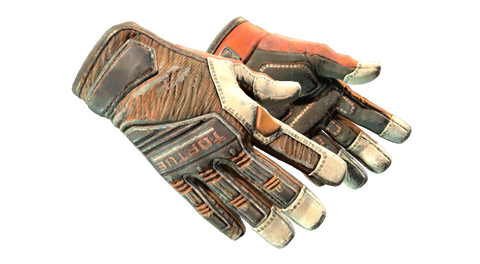 ★ Specialist Gloves | Tiger Strike (Battle-Scarred)