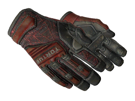 ★ Specialist Gloves | Crimson Web (Well-Worn)