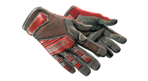 ★ Specialist Gloves | Crimson Web (Minimal Wear)