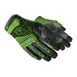 free csgo skin ★ Specialist Gloves | Emerald Web (Minimal Wear)