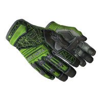★ Specialist Gloves | Emerald Web (Well-Worn)