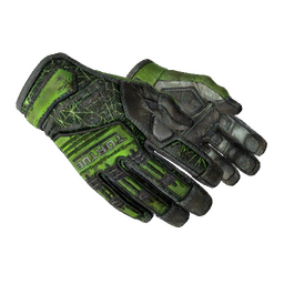 free csgo skin ★ Specialist Gloves | Emerald Web (Battle-Scarred)