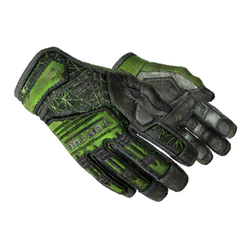 ★ Specialist Gloves | Emerald Web (Battle-Scarred)
