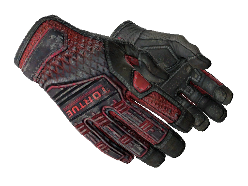 ★ Specialist Gloves | Crimson Kimono (Battle-Scarred)