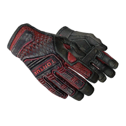 free csgo skin ★ Specialist Gloves | Crimson Kimono (Battle-Scarred)