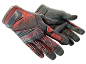 ★ Specialist Gloves | Crimson Kimono (Battle-Scarred)