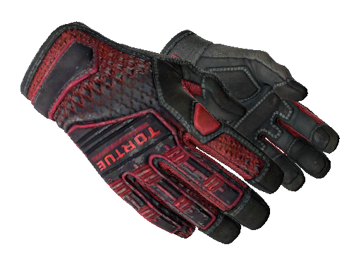 ★ Specialist Gloves | Crimson Kimono (Well-Worn)