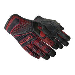 ★ Specialist Gloves | Crimson Kimono (Well-Worn)