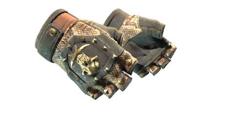★ Bloodhound Gloves | Snakebite (Battle-Scarred)