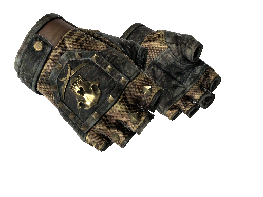 ★ Bloodhound Gloves | Snakebite (Battle-Scarred)