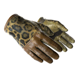 ★ Driver Gloves | Queen Jaguar (Well-Worn)