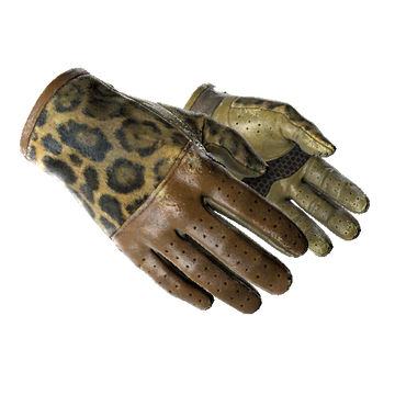 ★ Driver Gloves | Queen Jaguar (Well-Worn)