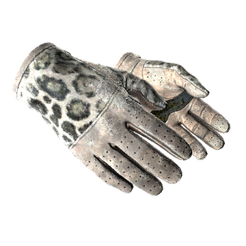 ★ Driver Gloves | Snow Leopard (Battle-Scarred)