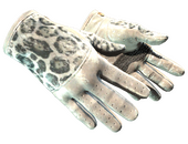 ★ Driver Gloves | Snow Leopard (Well-Worn)