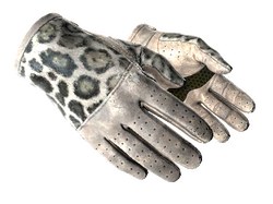 ★ Driver Gloves | Snow Leopard