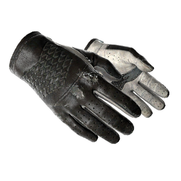 ★ Driver Gloves | Black Tie (Well-Worn)