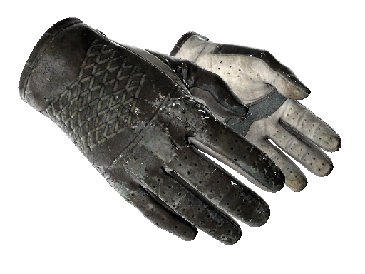 ★ Driver Gloves | Black Tie (Battle-Scarred)