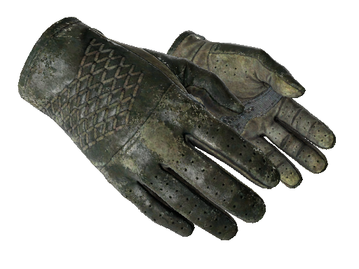 ★ Driver Gloves | Racing Green (Battle-Scarred)