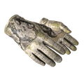 ★ Driver Gloves | King Snake (Battle-Scarred)