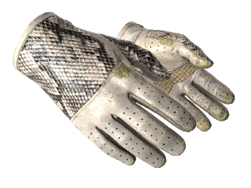 ★ Driver Gloves | King Snake (Well-Worn)